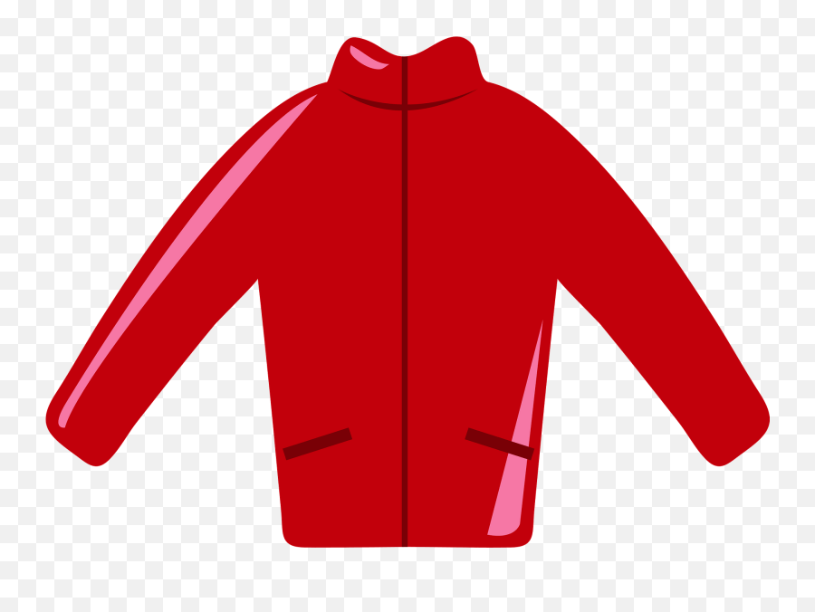 Down Jacket Clipart - Red Jacket Clipart Png Emoji,Jacket Clipart