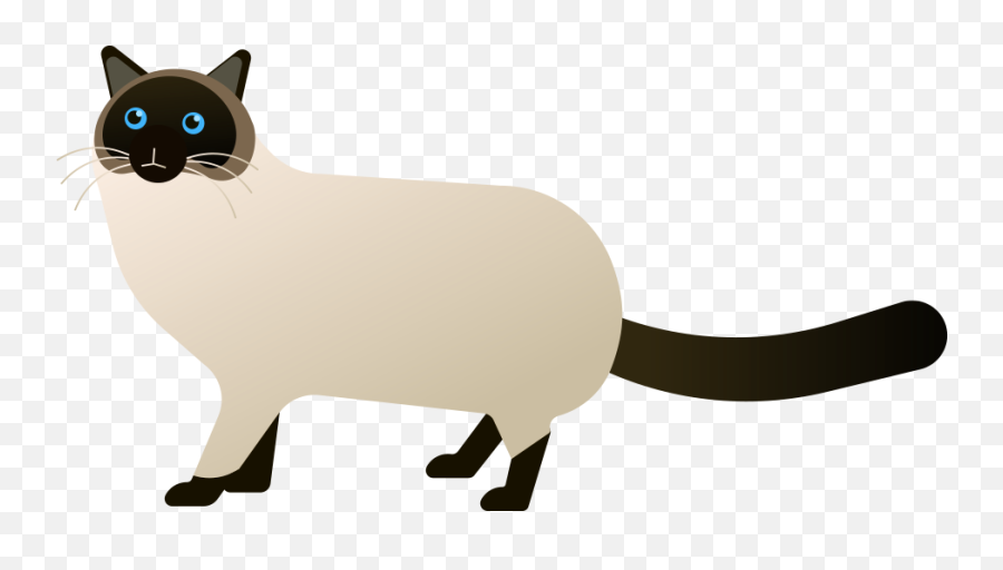 Buncee - National Cat Day Emoji,Siamese Cat Clipart