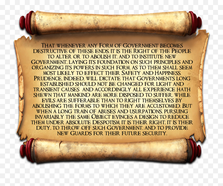 Declaring The Declaration Of Independence 7 - 1219 First Emoji,Declaration Of Independence Png