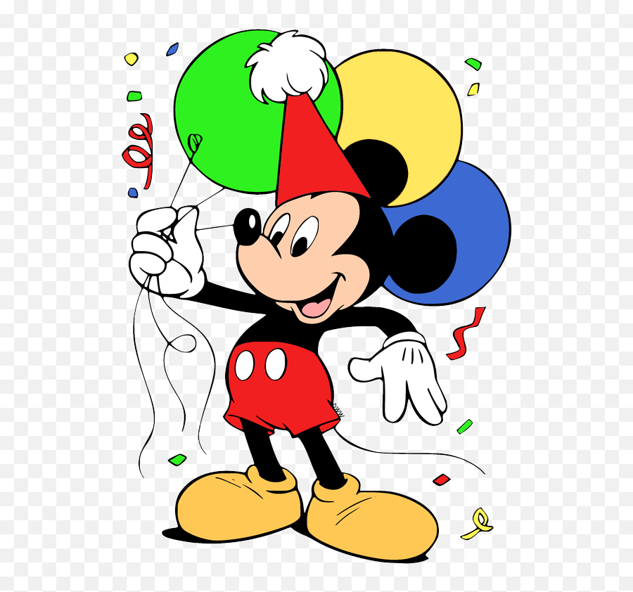 Disney Birthdays And Parties Clip Art Disney Clip Art Galore Emoji,Mickey Mouse Christmas Clipart