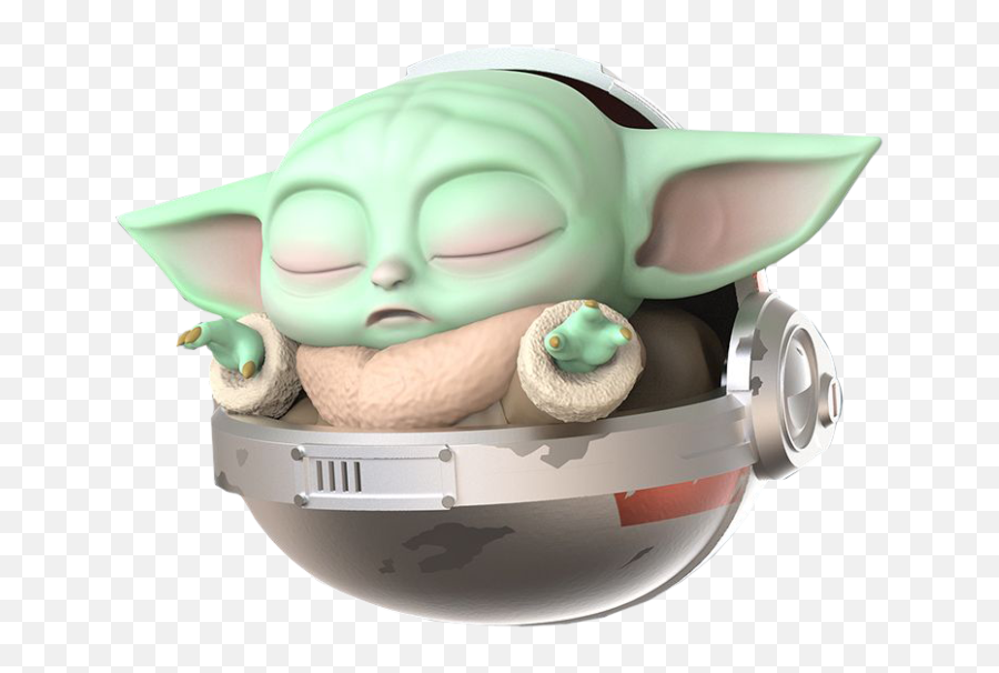 Star Wars The Mandalorian - Child Hoverpram Cosbaby Emoji,Yoda Transparent Background