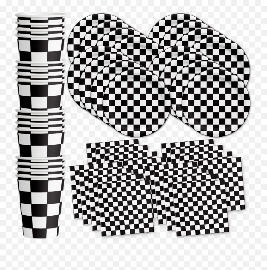 Checkered Flag Party Supplies U2013 Birthdaygalorecom Emoji,Checkered Flags Png