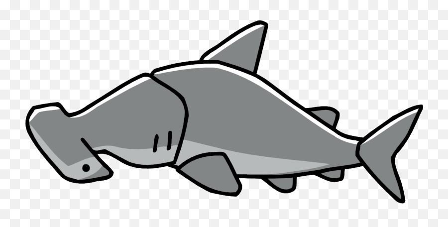 Clipart Shark Hammerhead Shark Clipart - Pangasius Hypophthalmus Emoji,Shark Clipart