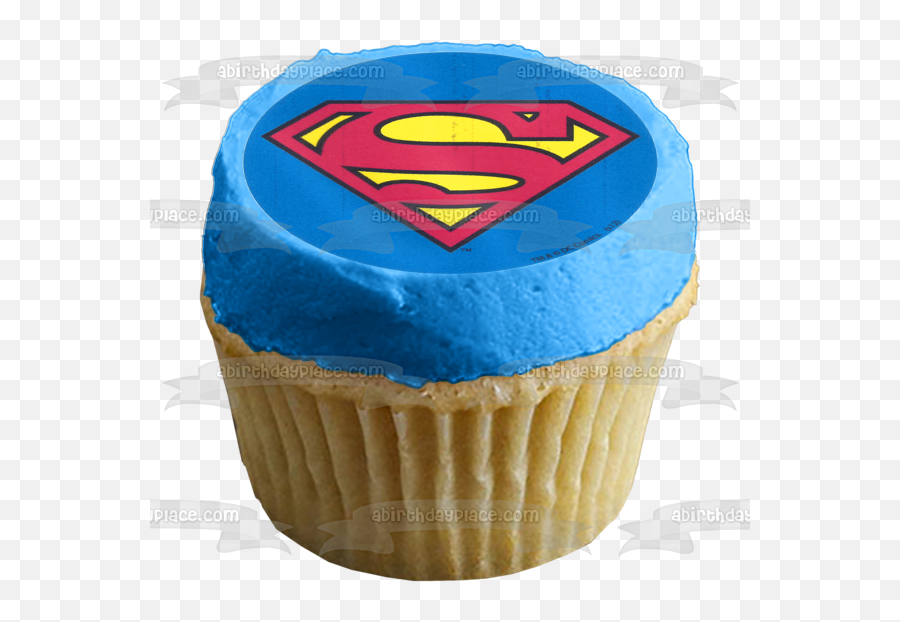 Dc Comics Superman Logo Flying Edible - Birthday Cake Sean Connery Bond Emoji,Superman Logo