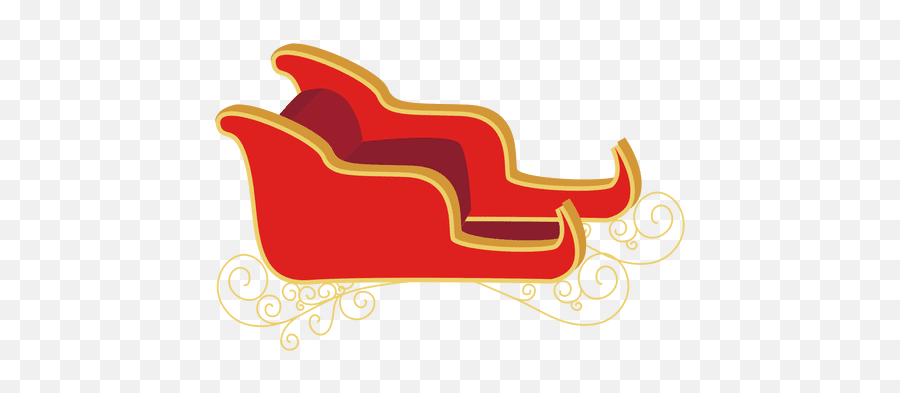 Santa Sleigh Illustration Ad Affiliate Spon - Sleigh Transparent Png Emoji,Santa Sleigh Clipart