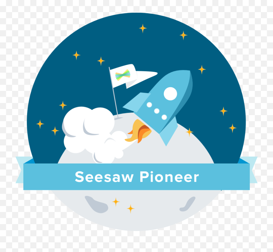 Seesaw - Seesaw Pioneer Badge Emoji,2020 Png