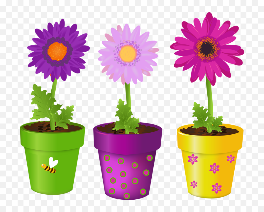 Poinsettia Clipart Flowerpot - Cute Flower Vase Clipart Emoji,Flower Pot Clipart