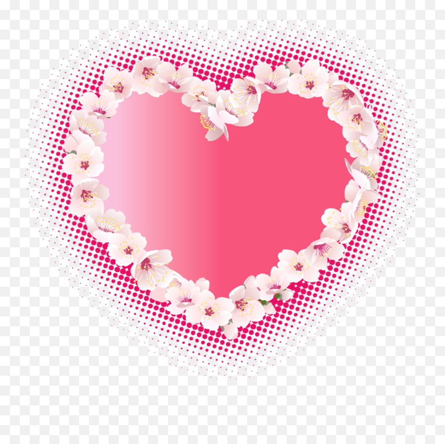 Flower Heart Clipart Transparent Images U2013 Free Png Images Emoji,Heart Clipart Transparent