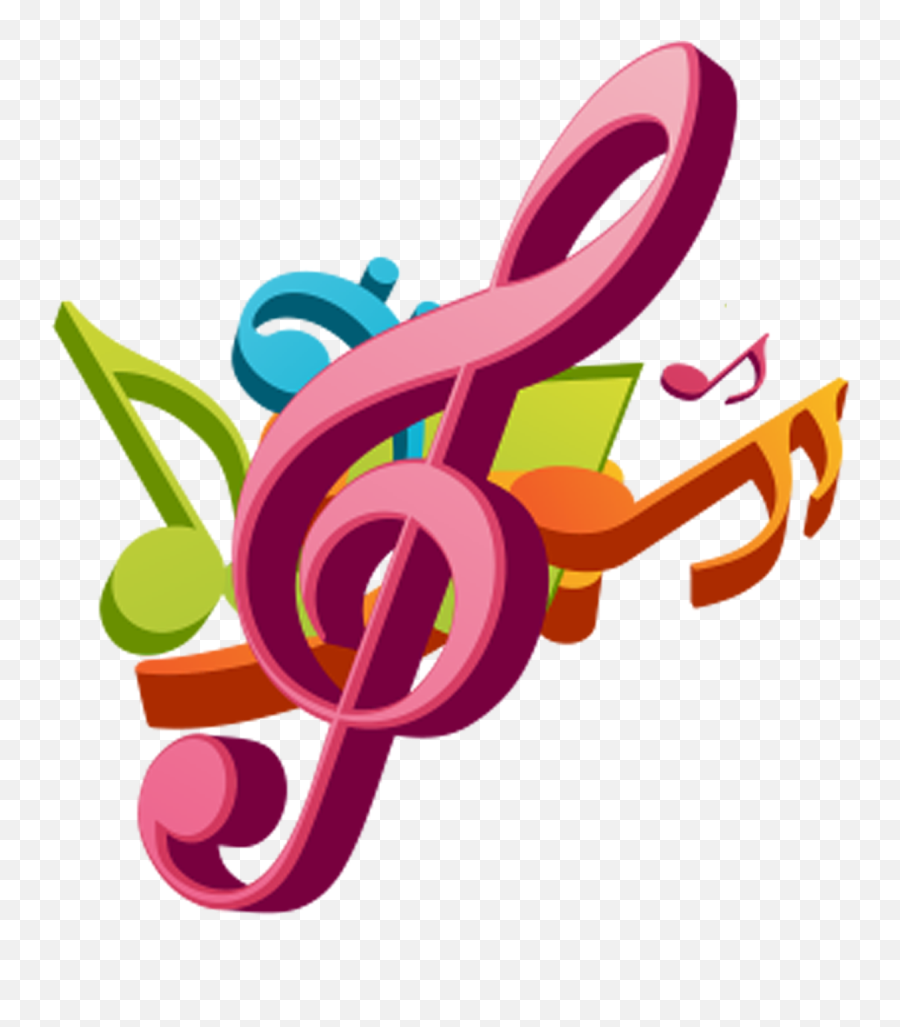 Free Transparent Png Download - Dibujo Notas Musicales Animadas Emoji,Music Notes Png