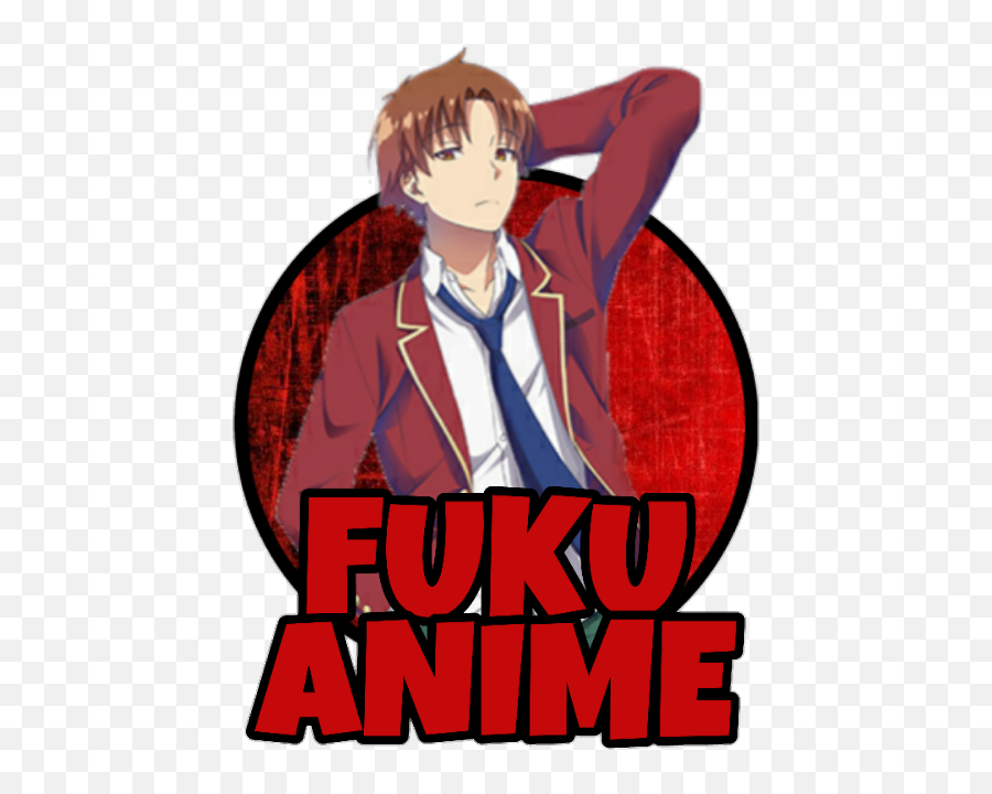 Download Hd Fuku Anime Logo - Newclassroom Of The Elite Logo Classroom Of The Elite Emoji,Anime Logo