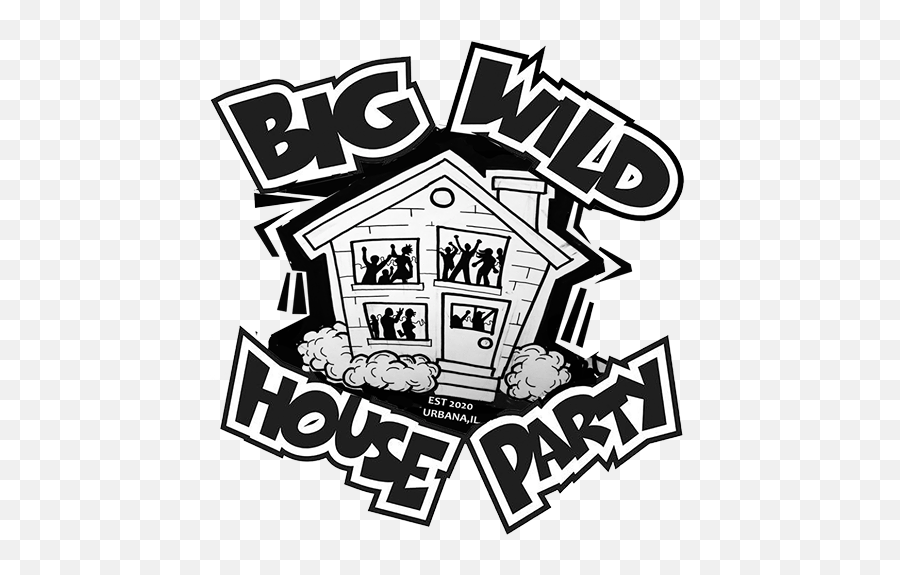 Big Wild House Party - Language Emoji,House Party Logo