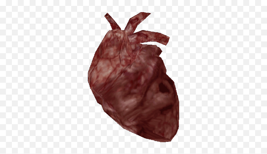 Human Heart - Oblivion Daedra Heart Emoji,Human Heart Png