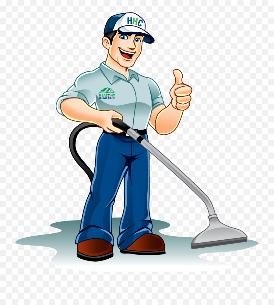 About Healthy Home Care - Cleaning Man Cartoon Png Emoji,Carpet Cleaning Clipart
