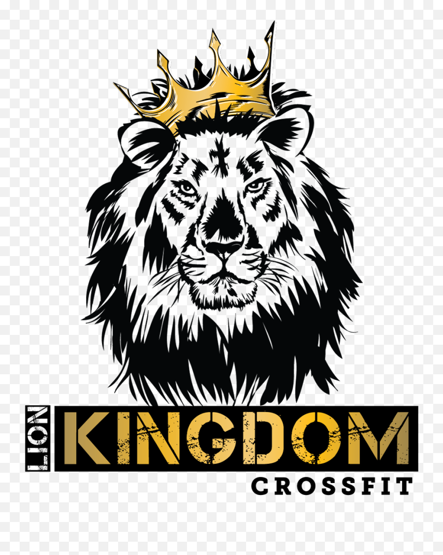 Lion Kingdom Logo Png Transparent Png - Logo Png Hd Lion Emoji,Lion Crest Logo