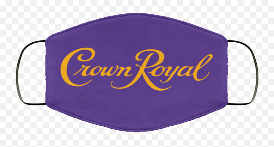 Crown Royal Face Mask Washable Reusable - Crown Royal Emoji,Crown Royal Logo