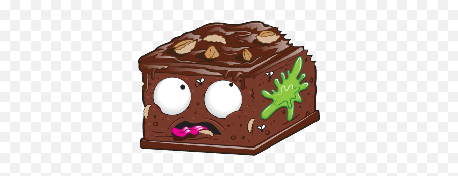 Barf Brownie Emoji,Brownie Png