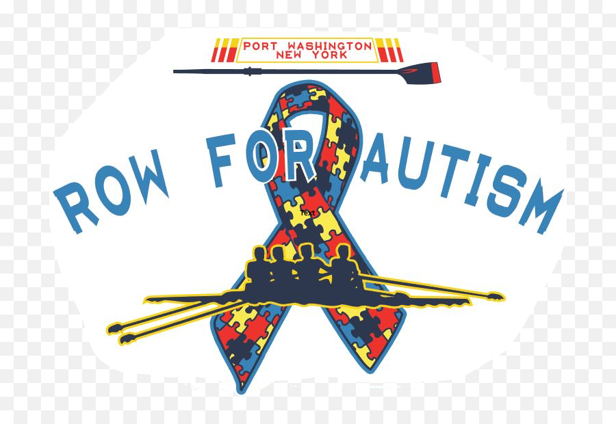 Row For Autism - Friends Of Port Rowing Emoji,Rowing Logo