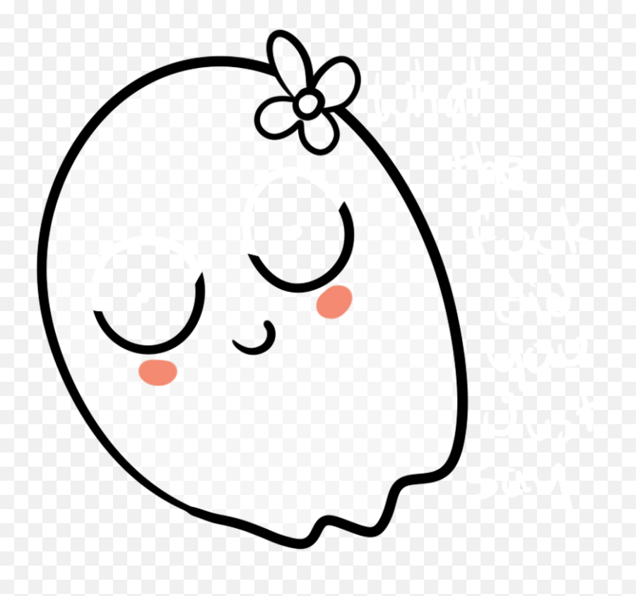 Cute Girl Ghost Png Clipart - Cute Png Ghost Clipart Emoji,Ghost Clipart