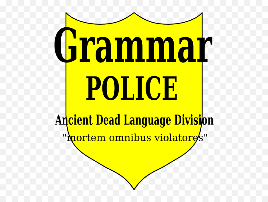 Grammar Police Latin Clip Art At Clkercom - Vector Clip Art Emoji,Gramma Clipart