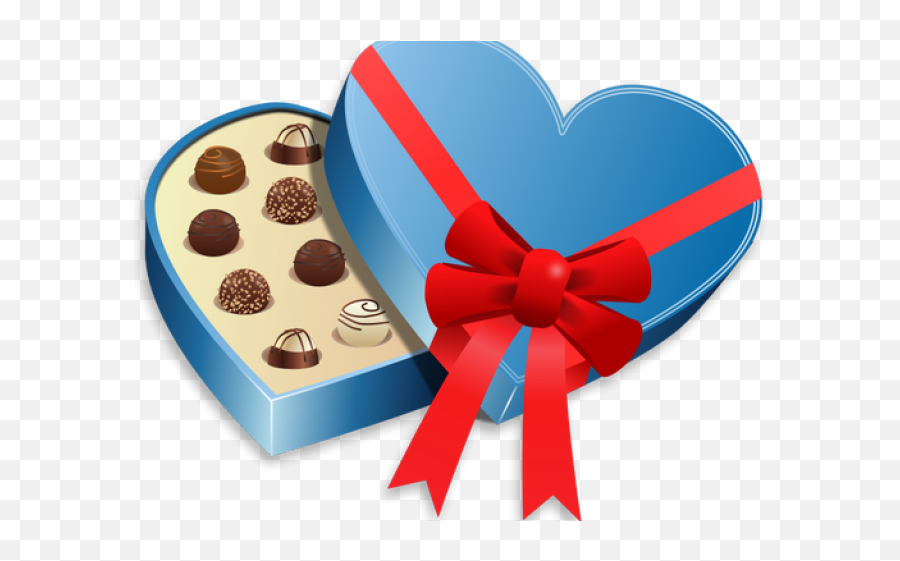 Download Chocolate Clipart Vector - Valentines Chocolates Day Chocolate Box Png Emoji,Chocolate Clipart
