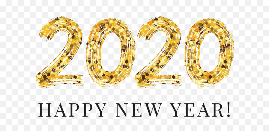 Happy New Year 2020 Png Transparent Images Png All - Happy New Year 2020 Transparent Background Emoji,New Years Eve Clipart
