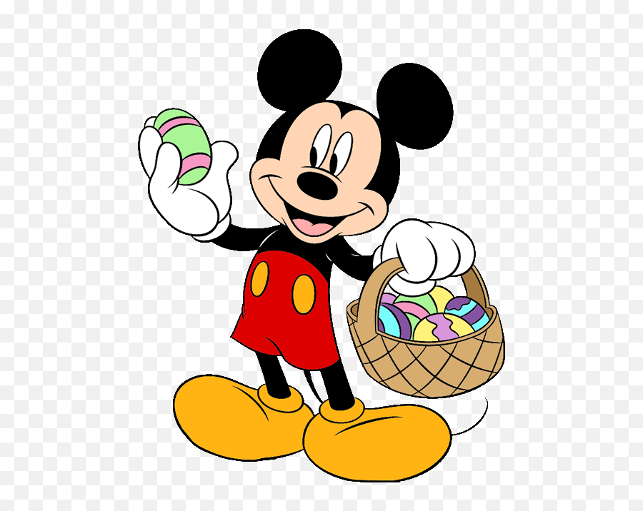 Mice Clipart Easter Mice Easter Transparent Free For - Mickey Easter Clipart Emoji,Mouse Clipart