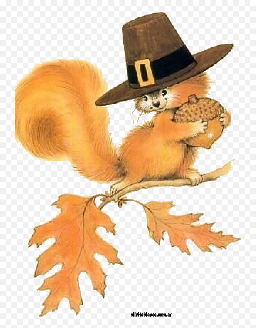 Squirrel Clipart Thanksgiving - Thanksgiving Squirrel Clipart Emoji,Thankful Clipart