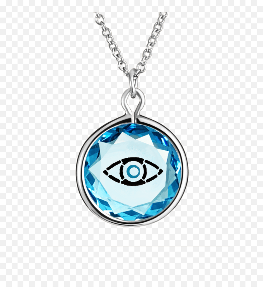 Evil Eye In Swarovski Crystal With - Swarovski Om Emoji,Swarovski Logo
