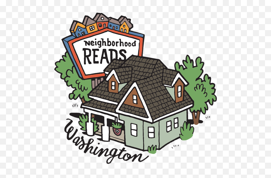 Neighborhood Reads Bookstore - Cartoon Transparent Cartoon Cartoon Emoji,Neighborhood Clipart