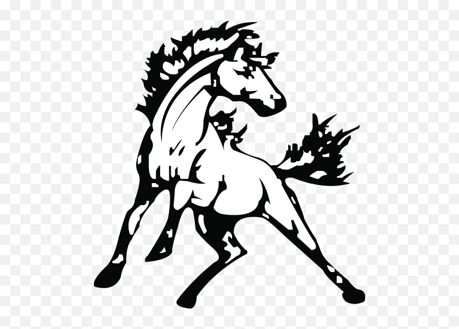 Mustang Clipart Horse Symbol Picture 1712094 Mustang - Mcarthur High School Emoji,Mustang Clipart