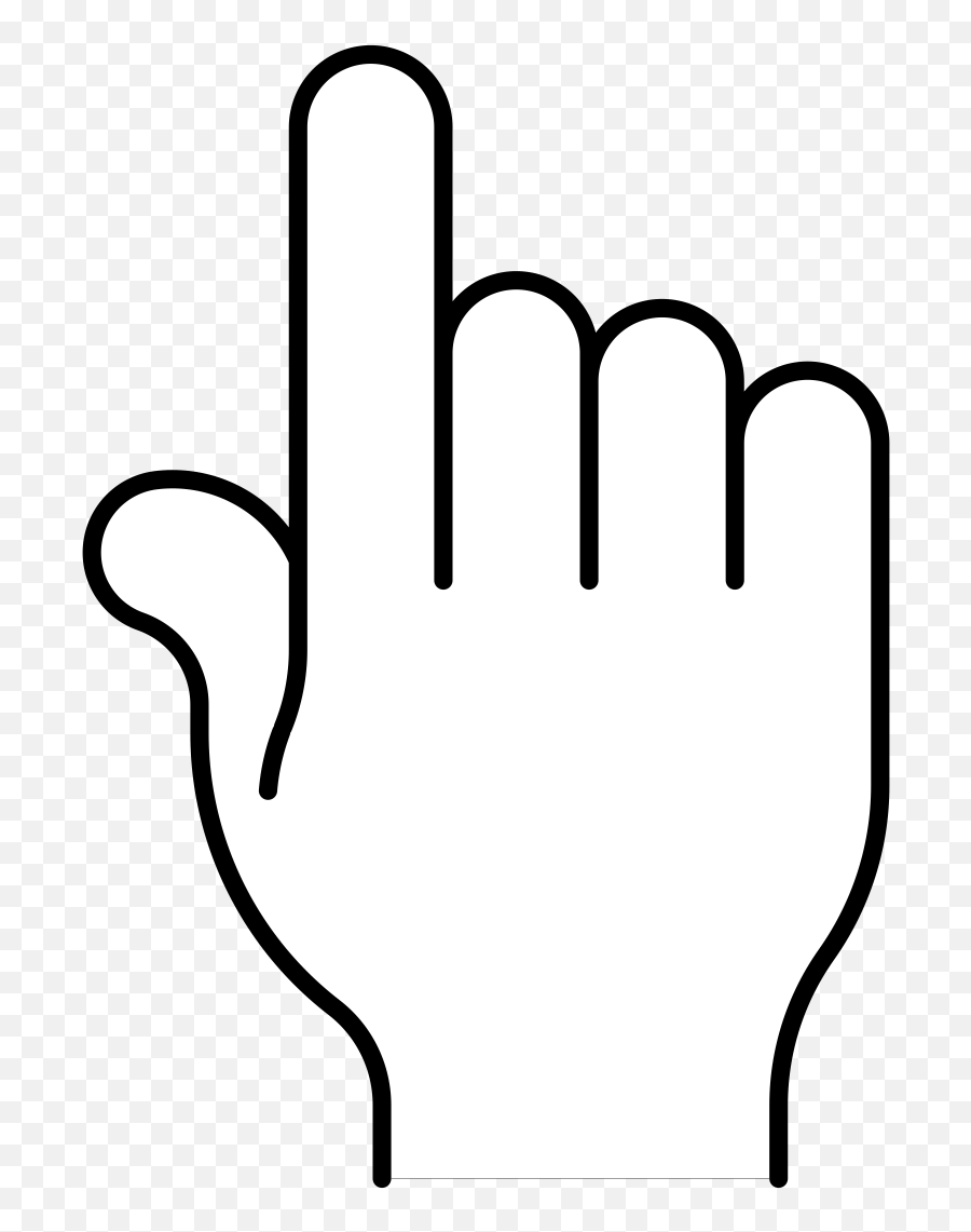 Hand Finger Pointing Index Png - Hand Cursor White Png Emoji,Hand Pointing Png