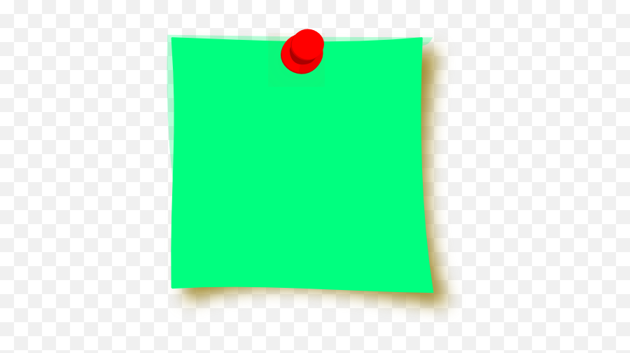 New Green Sticky Clip Art At Clkercom - Vector Clip Art Post It Green Clip Art Emoji,Sticky Note Clipart