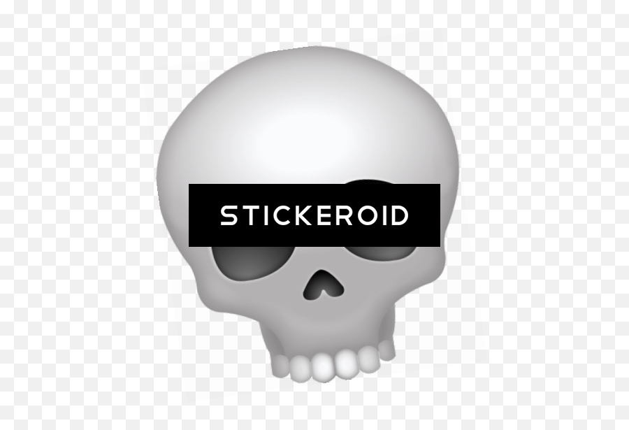 Skull Emoji - Portable Network Graphics,Skull Emoji Png