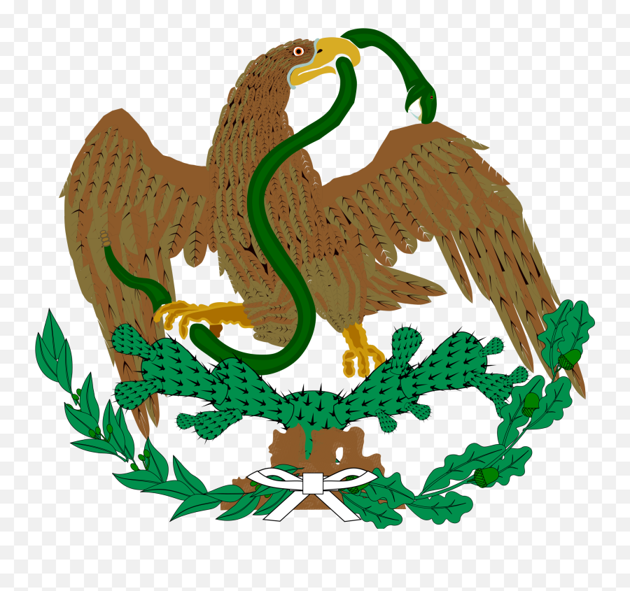 Download Mexican Flag Eagle Png Picture - Flag First Mexican Republic Emoji,Mexico Flag Png