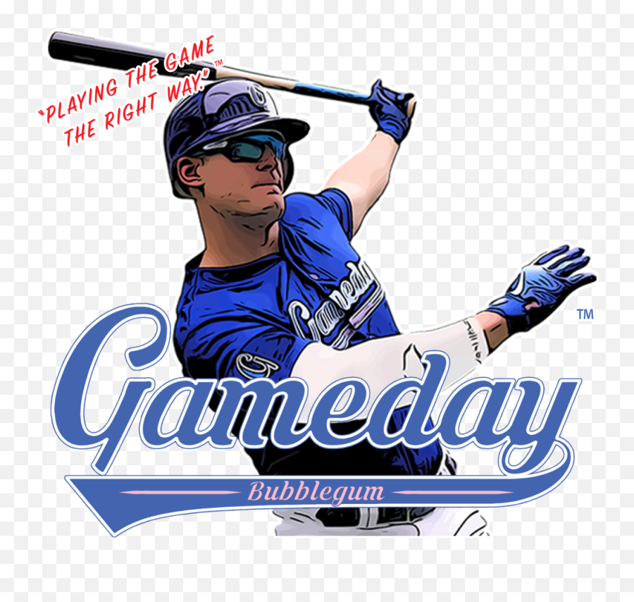 15u Bubblegum And Baseball Blowout U2014 Gameday Baseball - Composite Baseball Bat Emoji,Baseball Png