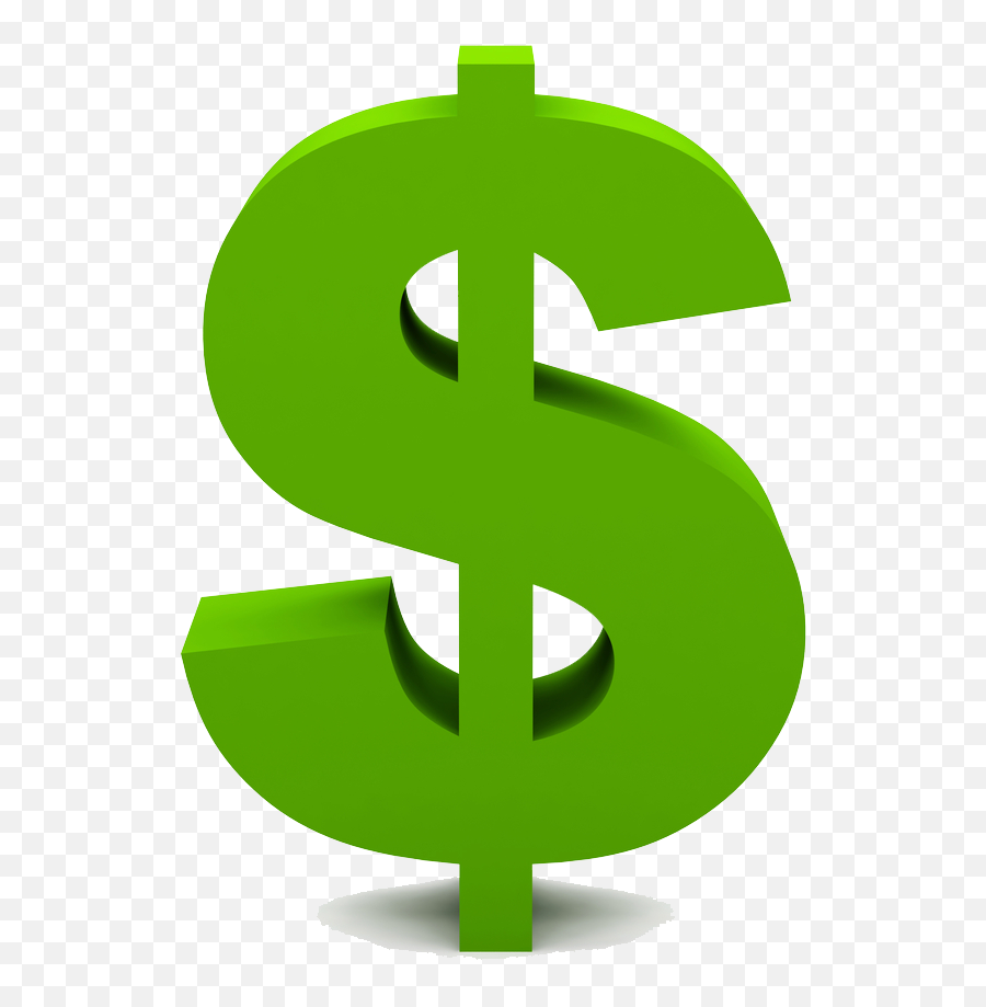 Green Dollar Symbol Png Picture Png - Transparent Background Money Sign Clipart Emoji,Dollar Sign Clipart