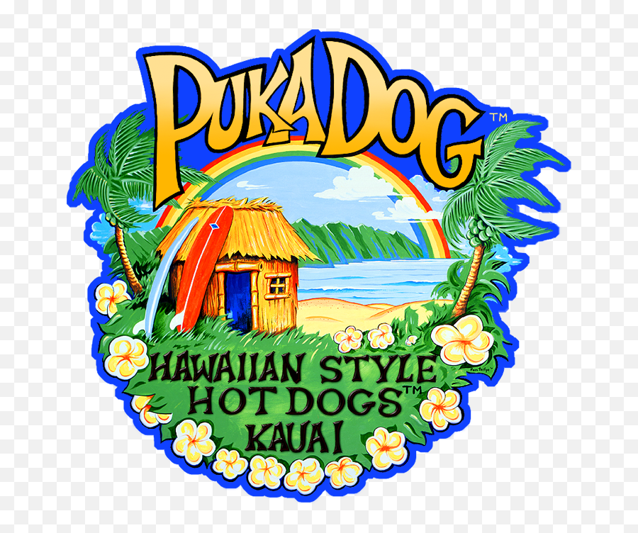 Puka Dog - Hula Dog Emoji,Hot Dog Transparent Background