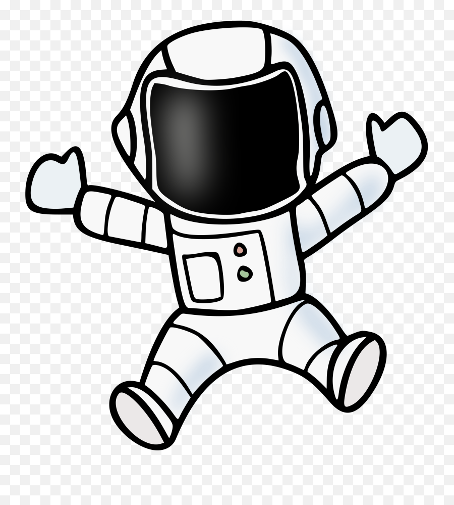 Astronaut Space Suit Outer Space Line - Spacesuit Clipart Emoji,Astronaut Clipart
