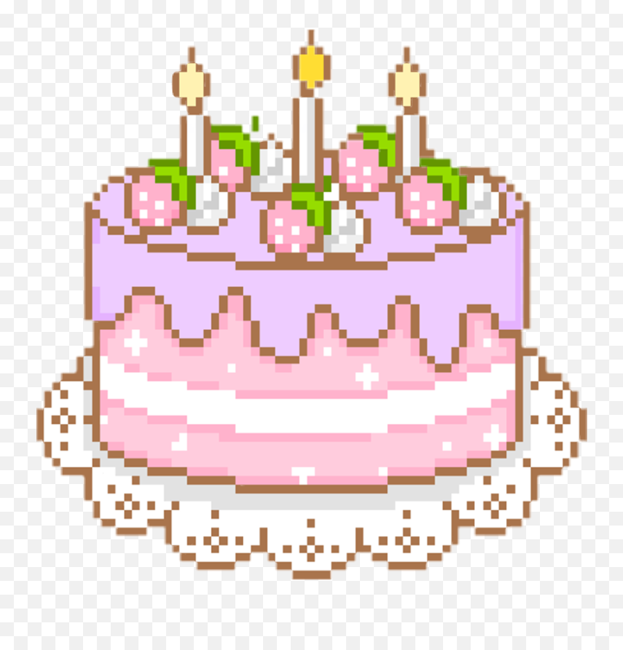 Birthday Cake Gif Clip Art - Birthday Cake Png Emoji,Birthday Cake Png