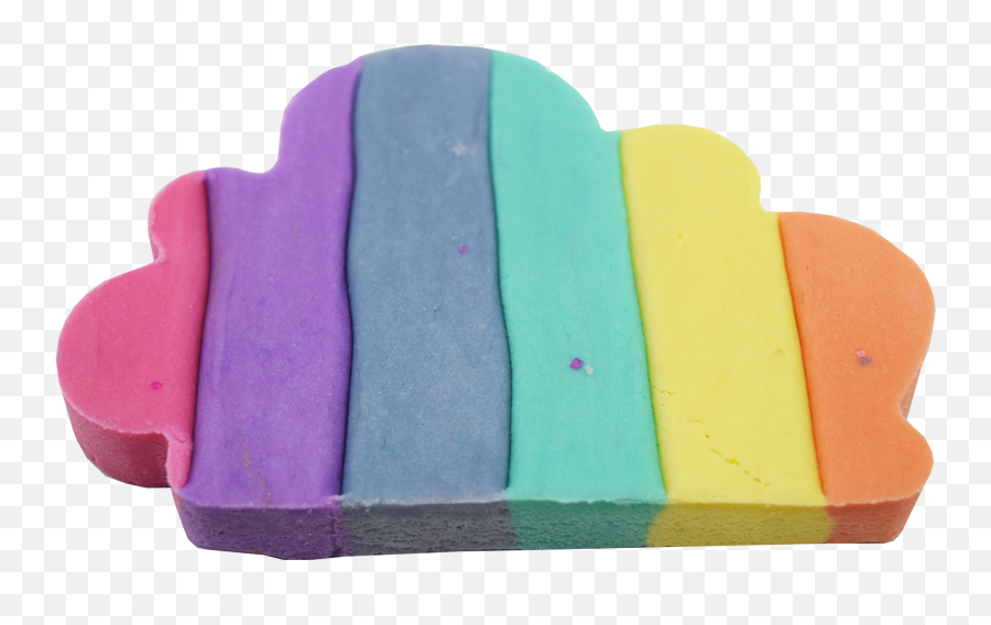 Bubble Bar Rainbow Cloud - Playdoh Transparent Cartoon Sponge Emoji,Playdough Clipart