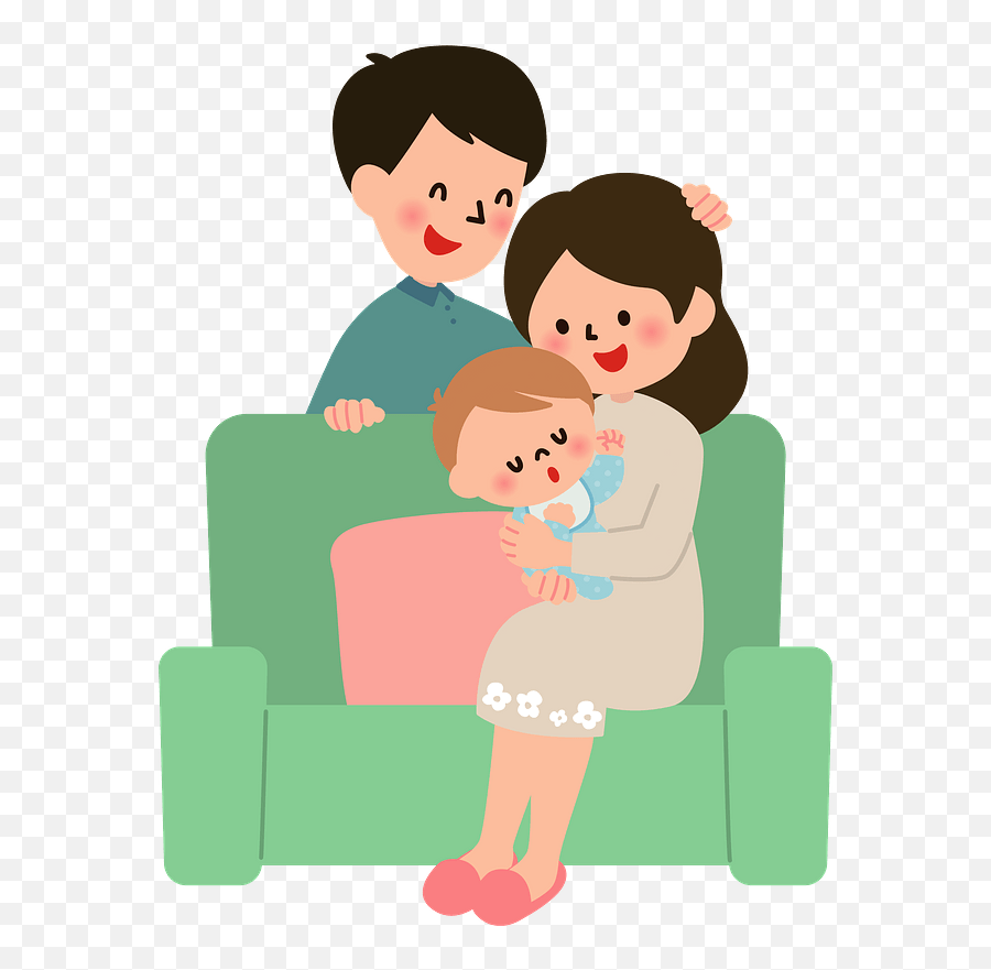 Family - Father Mother And Baby Clipart Free Download Mother Father And Baby Png Emoji,Mom And Dad Clipart