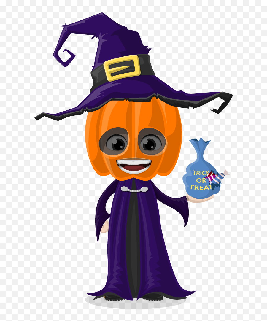 Halloween Clipart Character Picture 1284036 Halloween - Halloween Character Images Hd Emoji,Cute Halloween Clipart
