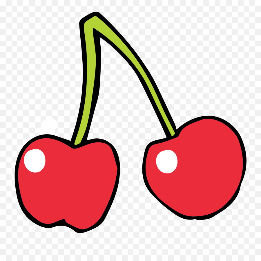 Cherry Pac Man Cliparts Free Clip Art - Cherry Pac Man Clipart Emoji,Cherry Clipart