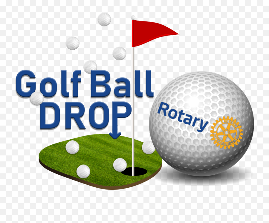 Download The Rotary Golf Ball Drop - Golf Ball Shower Emoji,Golf Ball Transparent Background