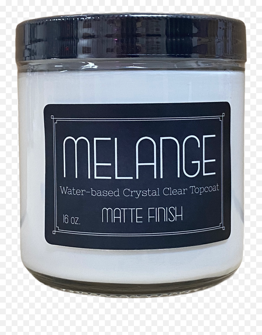 Mélange Water - Based Crystal Clear Topcoat U2014 Melange Paints Emoji,Crystal Transparent