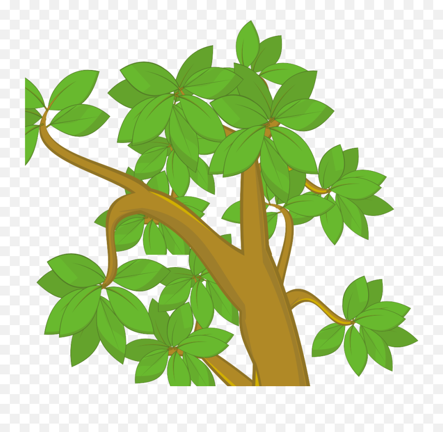 Cartoon Forest Trees - Clip Art Bay Emoji,Forest Trees Clipart