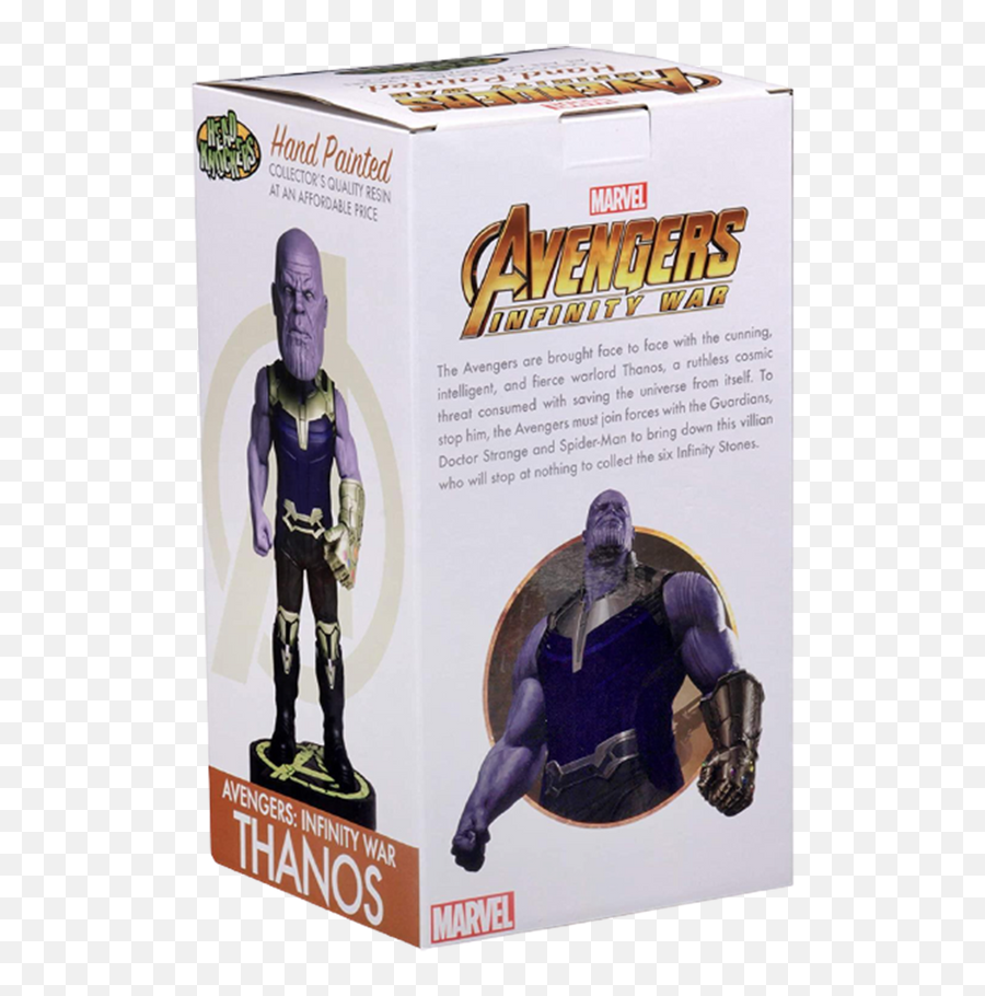 Avengers Infinity War Head Knocker Thanos Bobble - Head Emoji,Avengers Infinity War Logo Png