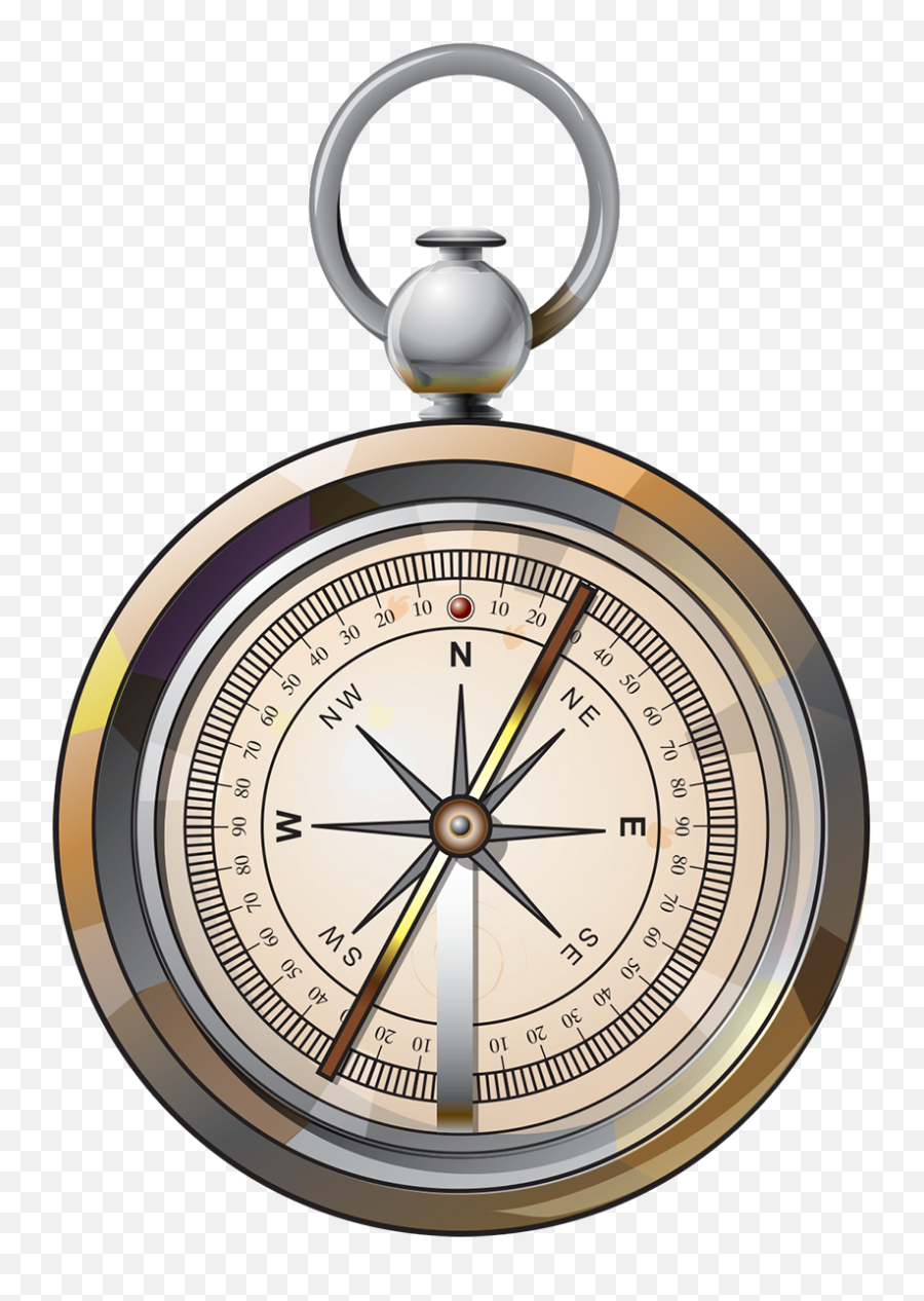 Download Compass Vector On Behance Clipart Free Library Emoji,Pocketwatch Clipart