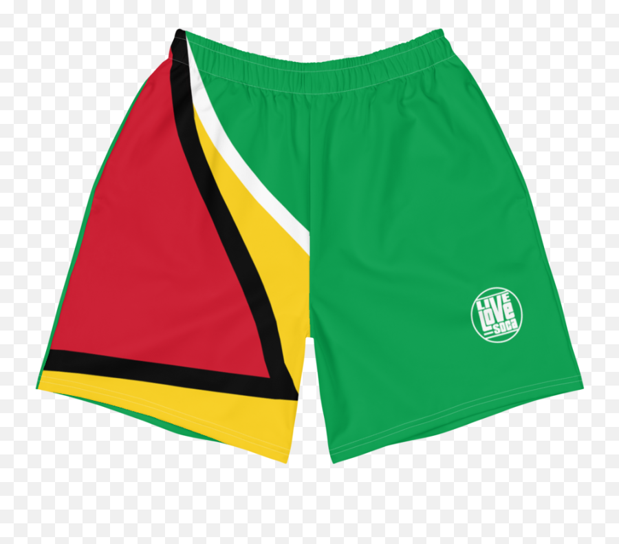 Island Guyana Mens Shorts Emoji,Guyana Flag Png