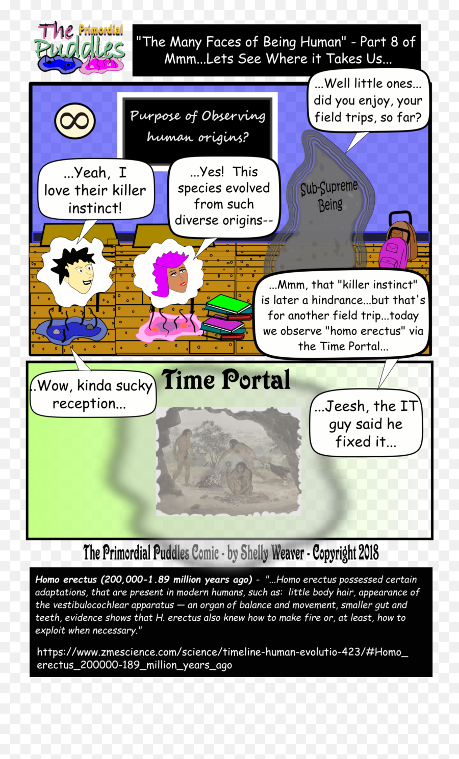 Download The Primordial Puddles Comic The Little Puddles And Emoji,Wow Guy Transparent